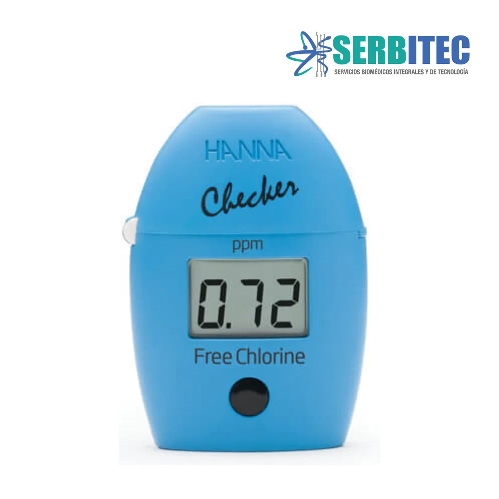 COLORÍMETRO DIGITAL HI701 PARA CLORO LIBRE CHECKER® HC – HANNA INSTRUMENTS