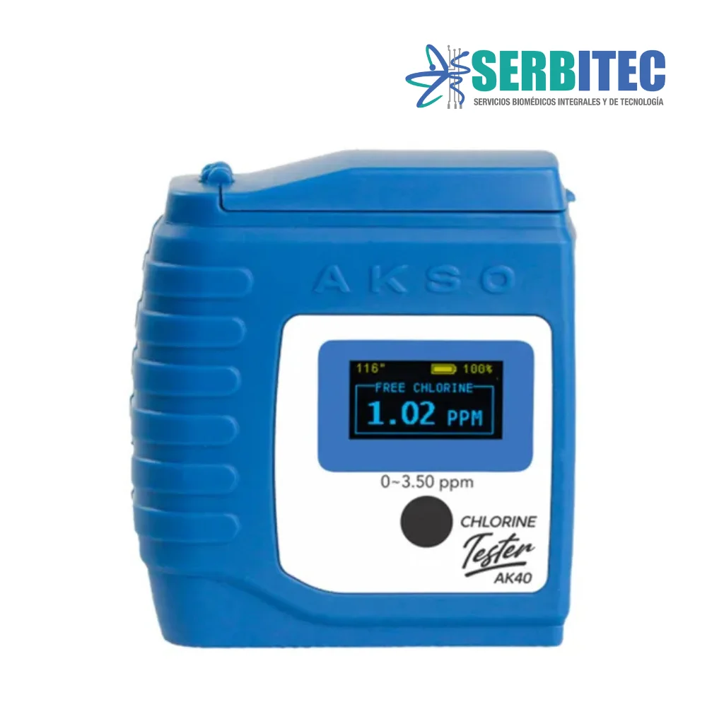 AKSO AK40 | COLORÍMETRO DIGITAL PARA CLORO LIBRE Y TOTAL