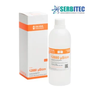 SOLUCIÓN DE CALIBRACIÓN EC 12.88 MS/CM (12880 µS/CM) 500 ML | HANNA INSTRUMENTS